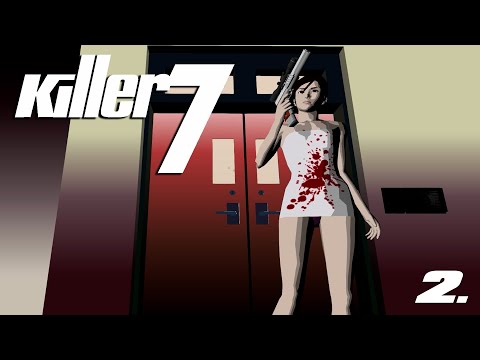 Видео: Killer7 - Шизофреническое прохождение. Бесцельные слоняния