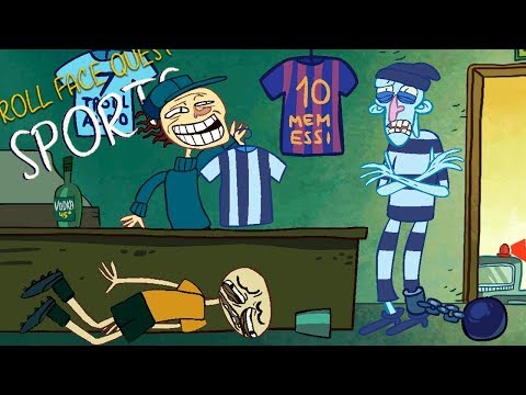 Видео: ЭТОТ БЕЗУМНЫЙ СПОРТ! Троллим СПОРТ в Веселой игре Troll Face Quest SPORTS