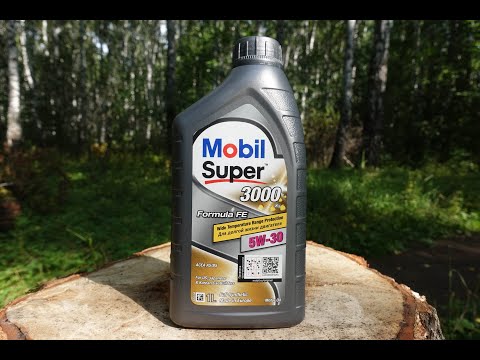 Видео: Анализ масла MOBIL Super 3000 X1 Formula FE 5W-30