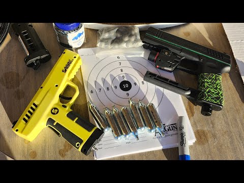 Видео: Тест на точность: Sabre 68 Home Defense Launcher против Salt Supply S2