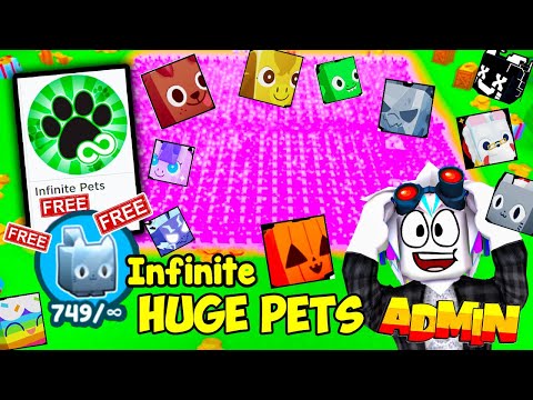 Видео: Я АДМИН С БЕСКОНЕЧНЫМИ HUGE ПИТОМЦАМИ В ПЕТ СИМУЛЯТОР Z! ROBLOX Pet Simulator Z