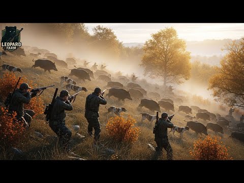 Видео: Засада на дикого кабана! Масштабная охота в США: 530 агрессивных кабанов застрелены всего за час.