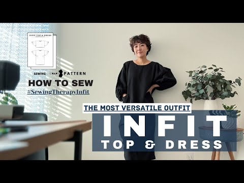 Видео: Это платье, удобное для начинающих, превратится в потрясающий наряд | Выкройка «Швейная терапия» ...