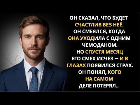 Видео: Ушла от мужа с чемоданом — а через месяц он умолял вернуться...