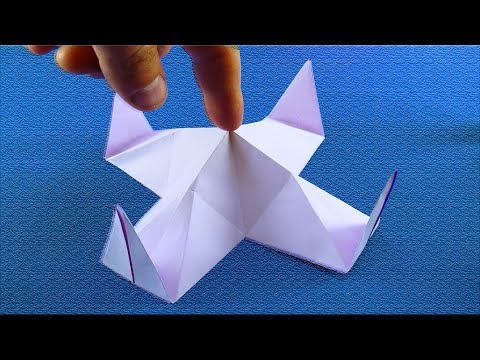 Видео: КАПКАН ОРИГАМИ . Как сделать ловушку из бумаги.