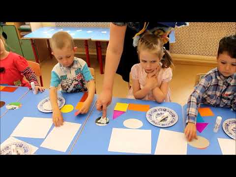 Видео: занятие в средней группе.