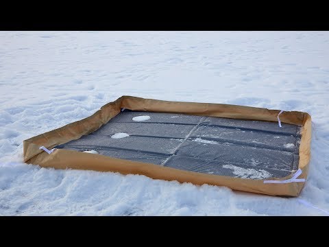 Видео: Универсальный теплый пол для палатки Нельма 3 куб Люкс Митек