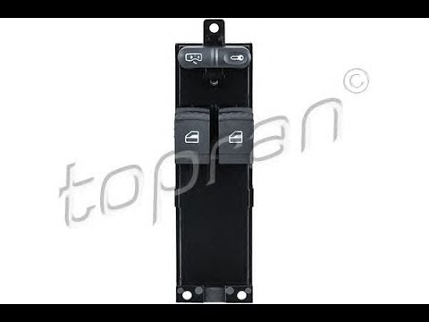 Видео: Замена переключателя стеклоподъёмника Skoda Fabia Classic.Устройство.