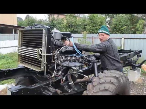 Видео: Первый запуск двигателя ГАЗ 66 Шишига