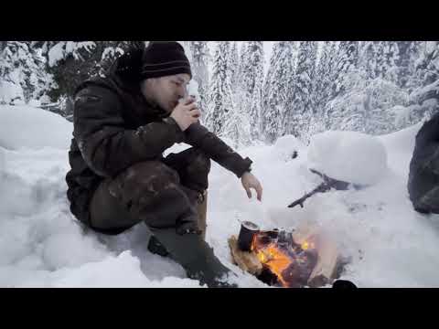 Видео: Одиночный поход 2 января. Зимняя сказка.