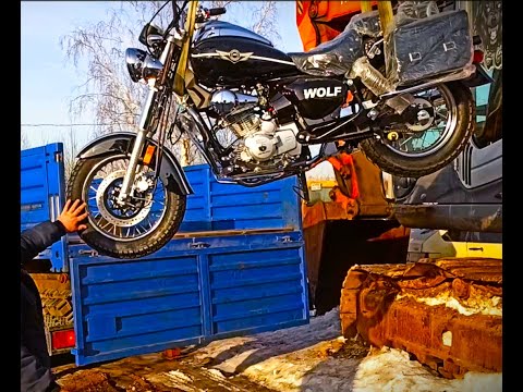 Видео: Motoland wolf 250 Сборка мотоцикла из коробки