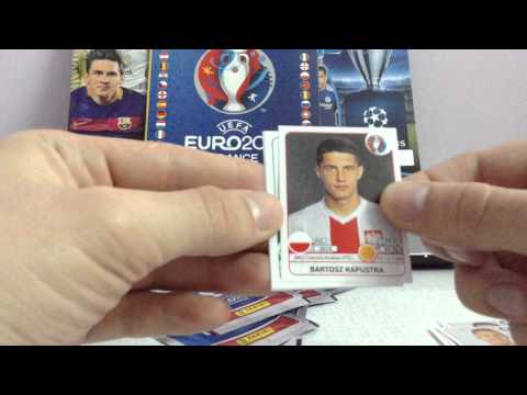 Видео: Наклейки PANINI FIFA EURO 2016 | TOPPS CHAMPIONS LEAGUE 2015/2016