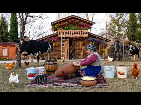 Видео: Традиционное Домашнее Сливочное Масло: Из Свежего Цельного Молока