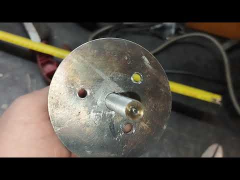 Видео: Пиролизная печь на покрышках (форсунка завершение N6)