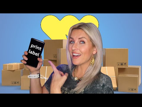 Видео: Как распечатать этикетки с телефона