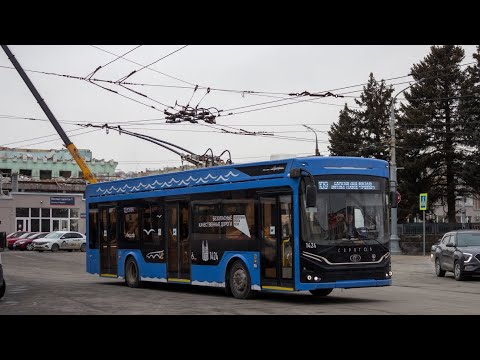 Видео: ПК ТС 6281.00 Адмирал 1424 Маршрут №5А город Саратов 