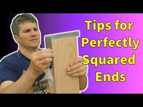 Видео: Ручное строгание древесины — идеально ровные торцы!