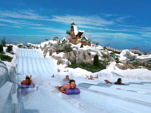 Видео: Русские в Америке #17 - Disney World's Blizzard Beach