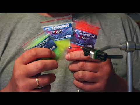 Видео: Вязание мушек. Даббинговые петли 3ч.Нимфа Светофор.