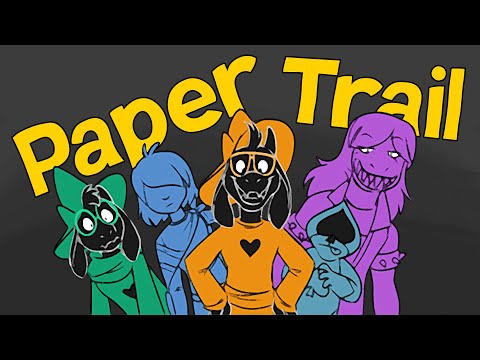 Видео: Paper Trail - 3 Часть Джунгли и Шом (Комикс по Deltarune)