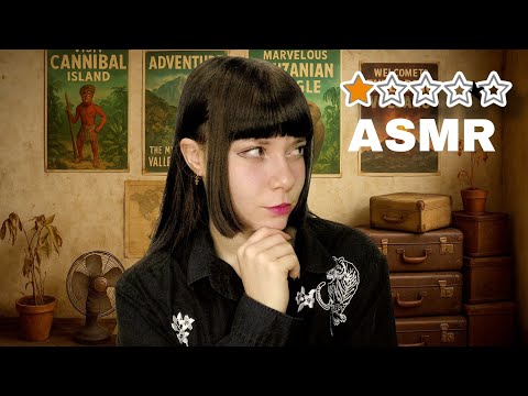 Видео: АСМР ТУРИСТИЧЕСКОЕ АГЕНТСТВО c̶l̶a̶n̶d̶e̶s̶t̶i̶n̶a̶s̶✈️🤫