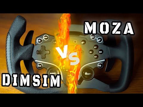 Видео: ЛУЧШИЙ ШТУРВАЛ ДЛЯ MOZA R5. Moza vs DimSim! Сравнение двух накладок - штурвалов для Moza