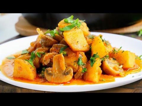 Видео: Вкуснее не бывает. Картофельно - грибной СОУС, цыганка готовит.