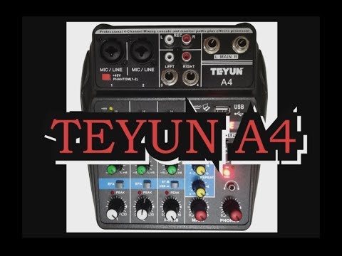 Видео: TEYUN A4 - подключение, настройки, тест на качество звука.