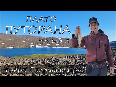 Видео: Плато Путорана, часть 3. Озеро Гольцовый рай