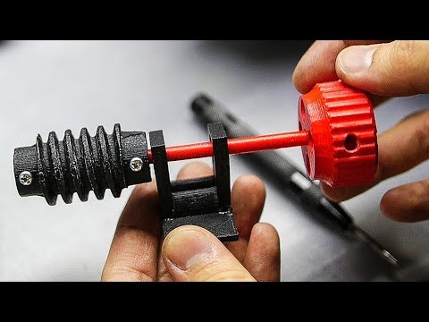 Видео: Крутая Доработка Сверлильного Станка - Подача Оси Z [3D Печать]