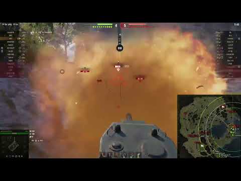 Видео: от рук отбился, полгода не играл на КВ-2 как тормоз