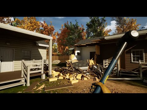 Видео: Сносим здания, ломаем всё, что попадётся под руку — Deconstruction Simulator