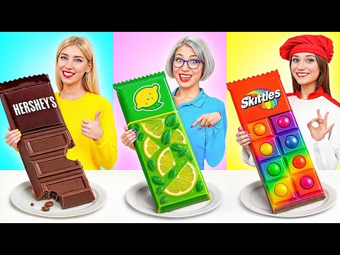 Видео: Кулинарный Челлендж: Я против Бабушки | Кулинарная Битва с Едой от Multi DO Joy