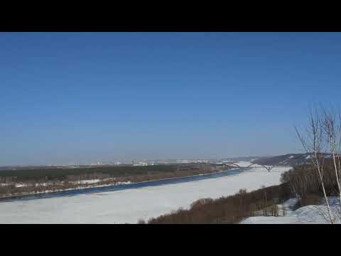 Видео: Весна  на  Оке   16.03.2024
