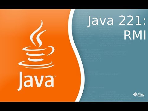 Видео: Урок Java 221: RMI