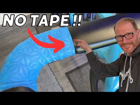 Видео: Как обмотать руль шоссейного велосипеда — Supacaz Reverse Wrap — без скотча