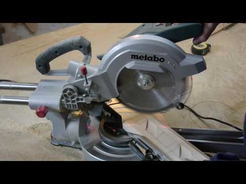 Видео: Нетипичная работа торцовочной пилы. Часть 2. Unusual work of a miter saw. Part 2.