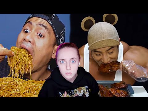 Видео: 🍗САМЫЕ ГОЛОДНЫЕ МУКБАНГЕРЫ В МИРЕ 😱 реакция на асмр и мукбанг
