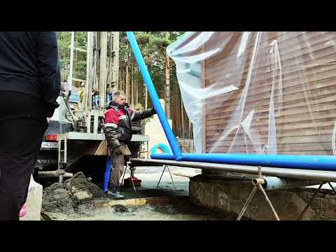 Видео: Бурение скважины 08.05.2025 в верхнепышминском районе