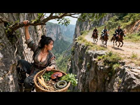 Видео: Деревенская девушка с природной силой в одиночку сражается с 10 элитными императорскими стражами.