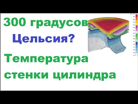 Видео: Температура в +300 градусов Цельсия на стенке цилиндра. Возможны ли такие температуры?