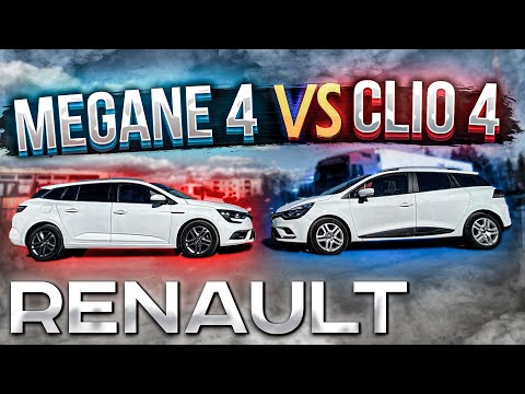 Видео: Renault. Megane 4 vs Clio 4. Псков.