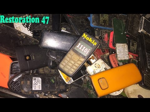 Видео: утилизация брошенных старых телефонов - восстановление телефона nokia 1110i