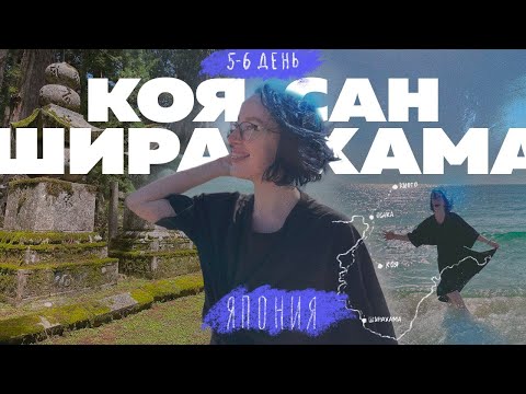 Видео: Исекайнулись в Японии с подружкой / День 5-6 / Коя-сан и Ширахама