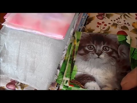 Видео: долгожданные лоскуты, кошачья песня в марте на земляничной поляне