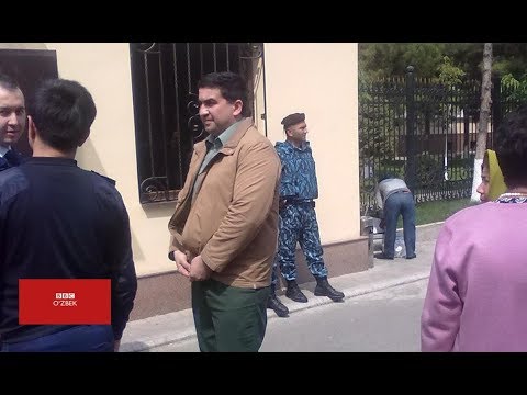 Видео: Тошкентда Мирзиёев қароргоҳига бораётган аёллар ушланди - BBCUZBEK.COM