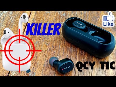 Видео: QCY T1C | QCY QS1 | ЛУЧШИЕ БЛЮТУЗ НАУШНИКИ ЗА 20$