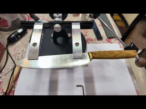 Видео: Линзовидная заточка кухонника