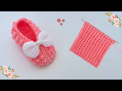 Видео: ОЧЕНЬ ПРОСТОЕ ВЯЗАНИЕ ОБУВИ ДЛЯ НАЧИНАЮЩИХ