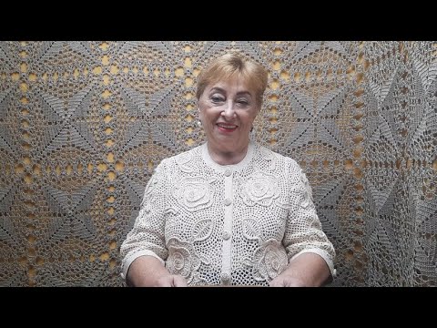 Видео: О стиле модерн 2. Мастер-класс по вязанию крючком от О. С. Литвиной.